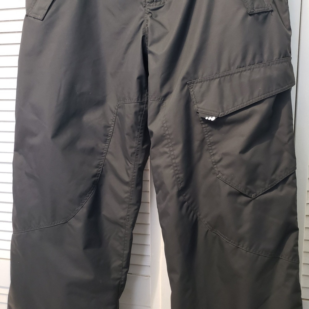 Wed'ze Ski Snowboard Pants Men's Large 38x32 Black Adjustable Waist Lined Padded - Picture 3 of 10